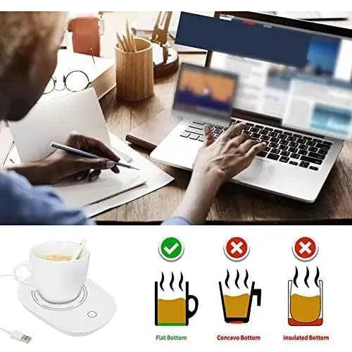 Calentador de Café USB - Posavasos Eléctrico Cocina TUKNON Calentadores de bebidas, Cocina, TUKNON SacrificioShop sacrificioshop.com {{ shop.shopifyCountryName }} {{ shop.shopifyProvince }} B0B9GTCRLB 18.79 Calentador de Café USB - Posavasos Eléctrico - Default Title