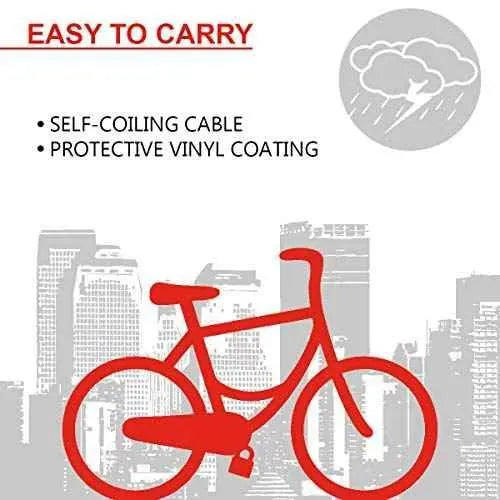 Candado con Llave para Bicicleta, 1. 8 m Deportes Master Lock Candado de cable, Deportes, Master Lock SacrificioShop sacrificioshop.com {{ shop.shopifyCountryName }} {{ shop.shopifyProvince }} B002I637LS 7.19 Candado con Llave para Bicicleta, 1. 8 m - Default Title