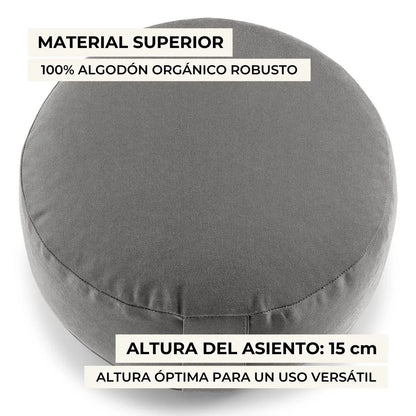 Cojín Meditación Yoga Lotus - Altura 15 cm - Relleno de Espelta - Cubierta en Algodón Lavable - Cojín Suelo Redondo Casa Lotuscrafts Almohadillas para los ojos, Casa, Lotuscrafts SacrificioShop sacrificioshop.com {{ shop.shopifyCountryName }} {{ shop.shopifyProvince }} B01N6GK5UX 34.95 Cojín Meditación Yoga Lotus - Altura 15 cm - Relleno de Espelta - Cubierta en Algodón Lavable - Cojín Suelo Redondo - Default Title