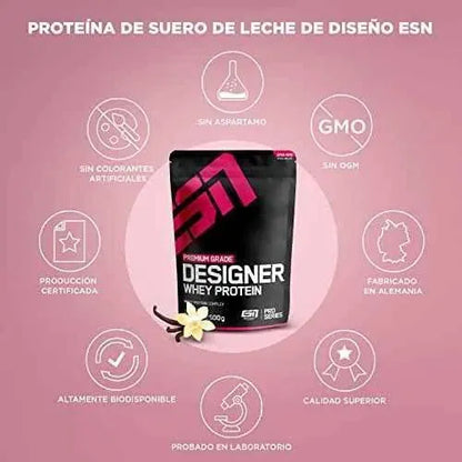 ESN Designer Whey Protein, Vainilla, 1000g, Proteína Whey en Polvo Drugstore ESN Drugstore, ESN, Proteínas de suero de leche SacrificioShop sacrificioshop.com {{ shop.shopifyCountryName }} {{ shop.shopifyProvince }} B0057DVWYI 38.90 ESN Designer Whey Protein, Vainilla, 1000g, Proteína Whey en Polvo - Default Title