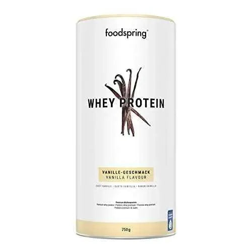 Foodspring Whey Proteina Polvo Vainilla - 24g de proteína para construcción muscular, leche de libre pastoreo, rica en BCAAs y EAAs - 750g Drugstore foodspring Drugstore, foodspring, Proteínas de suero de leche SacrificioShop sacrificioshop.com {{ shop.shopifyCountryName }} {{ shop.shopifyProvince }} B01NAL6YA2 30.99 Foodspring Whey Proteina Polvo Vainilla - 24g de proteína para construcción muscular, leche de libre pastoreo, rica en BCAAs y EAAs - 750g - Default Title