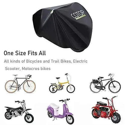 Funda para Bicicleta, Cubierta Impermeable Protección UV Anti Polvo Lluvia con Orificios de Bloqueo para Bicicleta de montaña Piezas y accesorios de coche COTOP COTOP, Fundas para bicicletas, Piezas y accesorios de coche SacrificioShop sacrificioshop.com {{ shop.shopifyCountryName }} {{ shop.shopifyProvince }} B086MLM121 18.98 Funda para Bicicleta, Cubierta Impermeable Protección UV Anti Polvo Lluvia con Orificios de Bloqueo para Bicicleta de montaña - Default Title