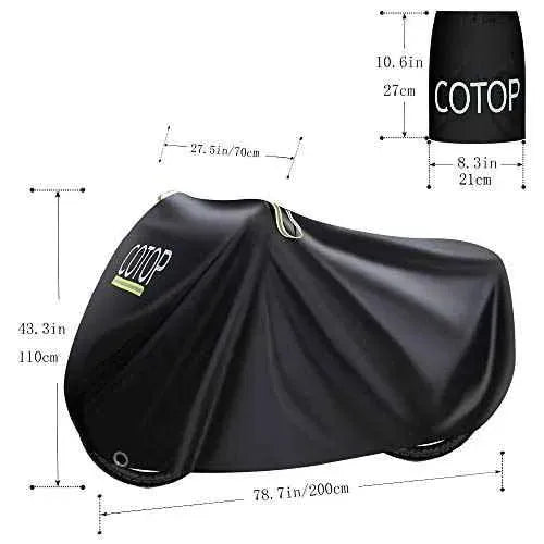 Funda para Bicicleta, Cubierta Impermeable Protección UV Anti Polvo Lluvia con Orificios de Bloqueo para Bicicleta de montaña Piezas y accesorios de coche COTOP COTOP, Fundas para bicicletas, Piezas y accesorios de coche SacrificioShop sacrificioshop.com {{ shop.shopifyCountryName }} {{ shop.shopifyProvince }} B086MLM121 18.98 Funda para Bicicleta, Cubierta Impermeable Protección UV Anti Polvo Lluvia con Orificios de Bloqueo para Bicicleta de montaña - Default Title