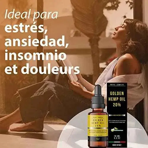 Golden Hemp oil 20% | Aceite de Cáñamo altamente concentrado (200mg/ml) | 100% natural - Ideal para la ansiedad, el estrés, el insomnio y el dolor Aparatos para el cuidado personal Hemp Phytomedical Aparatos para el cuidado personal, Hemp Phytomedical, minerales y suplementos, Vitaminas SacrificioShop sacrificioshop.com Spain A Coruña B09XMR1J65 59.90 Golden Hemp oil 20% | Aceite de Cáñamo altamente concentrado (200mg/ml) | 100% natural - Ideal para la ansiedad, el estrés, el insomnio y el dolor - undefined