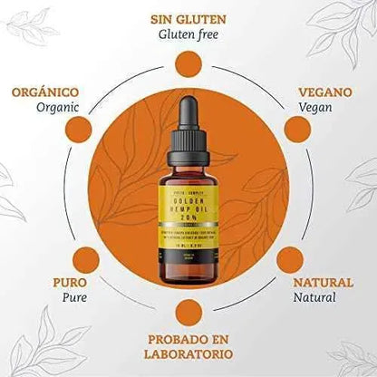 Golden Hemp oil 20% | Aceite de Cáñamo altamente concentrado (200mg/ml) | 100% natural - Ideal para la ansiedad, el estrés, el insomnio y el dolor Aparatos para el cuidado personal Hemp Phytomedical Aparatos para el cuidado personal, Hemp Phytomedical, minerales y suplementos, Vitaminas SacrificioShop sacrificioshop.com Spain A Coruña B09XMR1J65 59.90 Golden Hemp oil 20% | Aceite de Cáñamo altamente concentrado (200mg/ml) | 100% natural - Ideal para la ansiedad, el estrés, el insomnio y el dolor - undefined