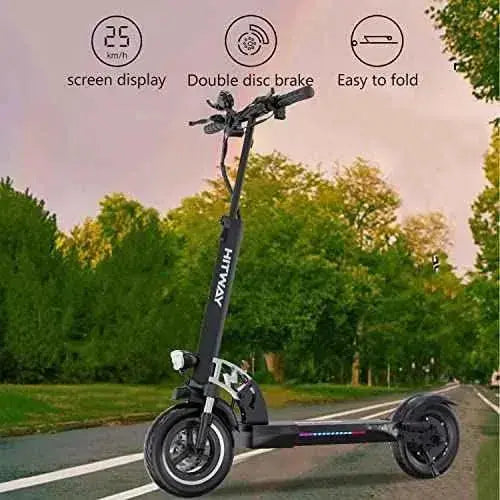 HITWAY Patinete Eléctrico con Motor de 800W 48V, Autonomía 30-40KM, Máxima Velocidad de 25 Km/h,Doble Suspensión, Frenos de Disco Deportes HITWAY Deportes, HITWAY, Patinetes eléctricos SacrificioShop sacrificioshop.com {{ shop.shopifyCountryName }} {{ shop.shopifyProvince }} B08HGQVWN9 649.99 HITWAY Patinete Eléctrico con Motor de 800W 48V, Autonomía 30-40KM, Máxima Velocidad de 25 Km/h,Doble Suspensión, Frenos de Disco - Default Title