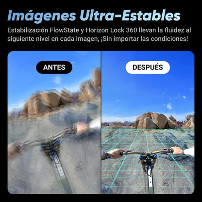 Insta360 X4 - Cámara de acción Impermeable 8K 360, Vídeo 4K Gran Angular, Efecto Selfie Stick Invisible, 135 Min Batería Cámara Insta360 Cámara, Cámaras deportivas, Insta360 SacrificioShop sacrificioshop.com {{ shop.shopifyCountryName }} {{ shop.shopifyProvince }} B0CXPWMZQS 559.99 Insta360 X4 - Cámara de acción Impermeable 8K 360, Vídeo 4K Gran Angular, Efecto Selfie Stick Invisible, 135 Min Batería - Default Title