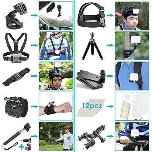 Kit de Accesorios para cámaras de acción 50 en 1 Compatible con GoPro Hero 11/10/9/8/7/6/5 y 4 Cámara Neewer Cámara, Monturas, Neewer SacrificioShop sacrificioshop.com {{ shop.shopifyCountryName }} {{ shop.shopifyProvince }} B01171X0UW 37.49 Kit de Accesorios para cámaras de acción 50 en 1 Compatible con GoPro Hero 11/10/9/8/7/6/5 y 4 - Default Title