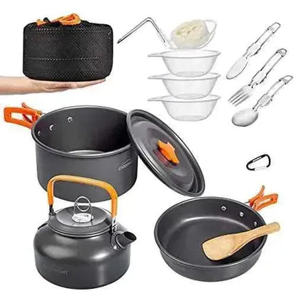 Kit de Utensilios Cocina Camping: Olla, Sartén, Tetera, Vajilla para Acampada Senderismo Excursión al Aire Libre de Aluminio Cocina OVERMONT Cocina, Juegos de ollas y sartenes, OVERMONT SacrificioShop sacrificioshop.com {{ shop.shopifyCountryName }} {{ shop.shopifyProvince }} B07D6JCHKS 24.99 Kit de Utensilios Cocina Camping: Olla, Sartén, Tetera, Vajilla para Acampada Senderismo Excursión al Aire Libre de Aluminio - Default Title