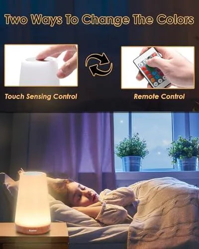 Lámpara de Mesita de Noche, Recargable 1800mAh con USB, Luz Nocturna LED sin Cable, Control Remoto y Táctil Casa Auxmir Auxmir, Casa, Lámparas de mesa y mesilla de noche SacrificioShop sacrificioshop.com {{ shop.shopifyCountryName }} {{ shop.shopifyProvince }} B083DC9J5M 21.97 Lámpara de Mesita de Noche, Recargable 1800mAh con USB, Luz Nocturna LED sin Cable, Control Remoto y Táctil - Default Title