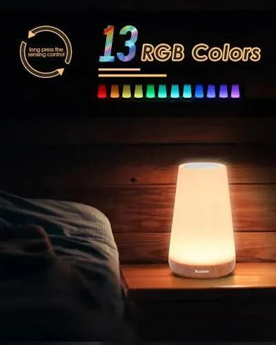 Lámpara de Mesita de Noche, Recargable 1800mAh con USB, Luz Nocturna LED sin Cable, Control Remoto y Táctil Casa Auxmir Auxmir, Casa, Lámparas de mesa y mesilla de noche SacrificioShop sacrificioshop.com {{ shop.shopifyCountryName }} {{ shop.shopifyProvince }} B083DC9J5M 21.97 Lámpara de Mesita de Noche, Recargable 1800mAh con USB, Luz Nocturna LED sin Cable, Control Remoto y Táctil - Default Title