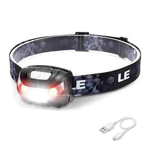 Linterna Frontal LED USB Recargable, Linterna Cabeza 5 Modos de Luz (Blanco y Rojo), Impermeable IPX4, para Pesca, Ciclismo, Correr, Deporte Nocturno Mejora del hogar Lighting EVER Lighting EVER, Linternas frontales, Mejora del hogar SacrificioShop sacrificioshop.com {{ shop.shopifyCountryName }} {{ shop.shopifyProvince }} B01DNDMSLY 13.59 Linterna Frontal LED USB Recargable, Linterna Cabeza 5 Modos de Luz (Blanco y Rojo), Impermeable IPX4, para Pesca, Ciclismo, Correr, Deporte Nocturno - Default Title