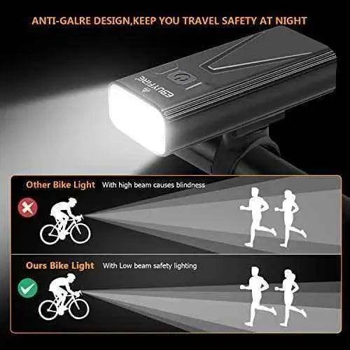 Luz Bicicleta LED Recargable USB, 3000 Lumens Potente Luces Bicicleta Delantera y Trasera, 3 Modos, IPX5 Impermeable Deportes EBUYFIRE Conjuntos de faros delanteros y traseros, Deportes, EBUYFIRE SacrificioShop sacrificioshop.com {{ shop.shopifyCountryName }} {{ shop.shopifyProvince }} B081SPFP5L 19.99 Luz Bicicleta LED Recargable USB, 3000 Lumens Potente Luces Bicicleta Delantera y Trasera, 3 Modos, IPX5 Impermeable - Default Title