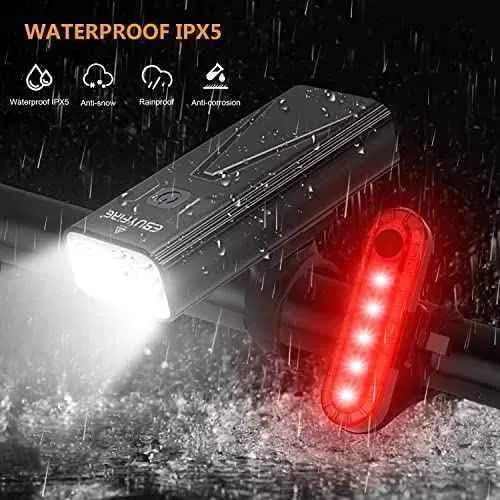 Luz Bicicleta LED Recargable USB, 3000 Lumens Potente Luces Bicicleta Delantera y Trasera, 3 Modos, IPX5 Impermeable Deportes EBUYFIRE Conjuntos de faros delanteros y traseros, Deportes, EBUYFIRE SacrificioShop sacrificioshop.com {{ shop.shopifyCountryName }} {{ shop.shopifyProvince }} B081SPFP5L 19.99 Luz Bicicleta LED Recargable USB, 3000 Lumens Potente Luces Bicicleta Delantera y Trasera, 3 Modos, IPX5 Impermeable - Default Title