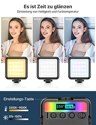 Luz de Relleno Led para Vídeo, Fotografía, ULANZI VL49 RGB, Ajustable 2500-9500K, 2000 mAh Incorporada Batería Electrónica ULANZI Electrónica, Iluminación continua, ULANZI SacrificioShop sacrificioshop.com {{ shop.shopifyCountryName }} {{ shop.shopifyProvince }} B08PYN6LWP 29.99 Luz de Relleno Led para Vídeo, Fotografía, ULANZI VL49 RGB, Ajustable 2500-9500K, 2000 mAh Incorporada Batería - Default Title