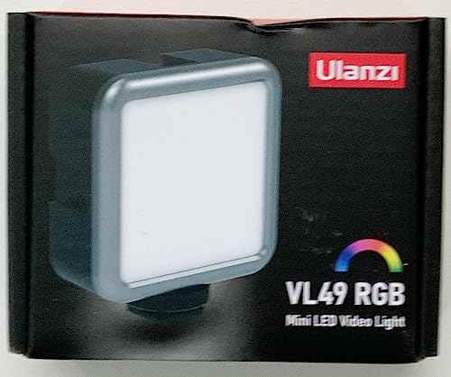 Luz de Relleno Led para Vídeo, Fotografía, ULANZI VL49 RGB, Ajustable 2500-9500K, 2000 mAh Incorporada Batería Electrónica ULANZI Electrónica, Iluminación continua, ULANZI SacrificioShop sacrificioshop.com {{ shop.shopifyCountryName }} {{ shop.shopifyProvince }} B08PYN6LWP 29.99 Luz de Relleno Led para Vídeo, Fotografía, ULANZI VL49 RGB, Ajustable 2500-9500K, 2000 mAh Incorporada Batería - Default Title