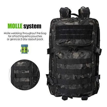 Mochila Táctica Militar 40L de Gran Capacidad para Utilidad Militar, Senderismo y Acampada Deportes Procase Deportes, Mochilas de marcha, Procase SacrificioShop sacrificioshop.com {{ shop.shopifyCountryName }} {{ shop.shopifyProvince }} B0897PJGH4 36.99 Mochila Táctica Militar 40L de Gran Capacidad para Utilidad Militar, Senderismo y Acampada - Default Title