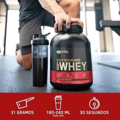 Optimum Nutrition Gold Standard 100% Whey Proteína en Polvo, Glutamina y Aminoácidos Naturales, BCAA, Double Rich Chocolate, 29 Porciones, 899 g Drugstore OPTIMUM NUTRITION Drugstore, OPTIMUM NUTRITION, Proteínas de suero de leche SacrificioShop sacrificioshop.com {{ shop.shopifyCountryName }} {{ shop.shopifyProvince }} B002DYIZH6 35.21 Optimum Nutrition Gold Standard 100% Whey Proteína en Polvo, Glutamina y Aminoácidos Naturales, BCAA, Double Rich Chocolate, 29 Porciones, 899 g - Default Title