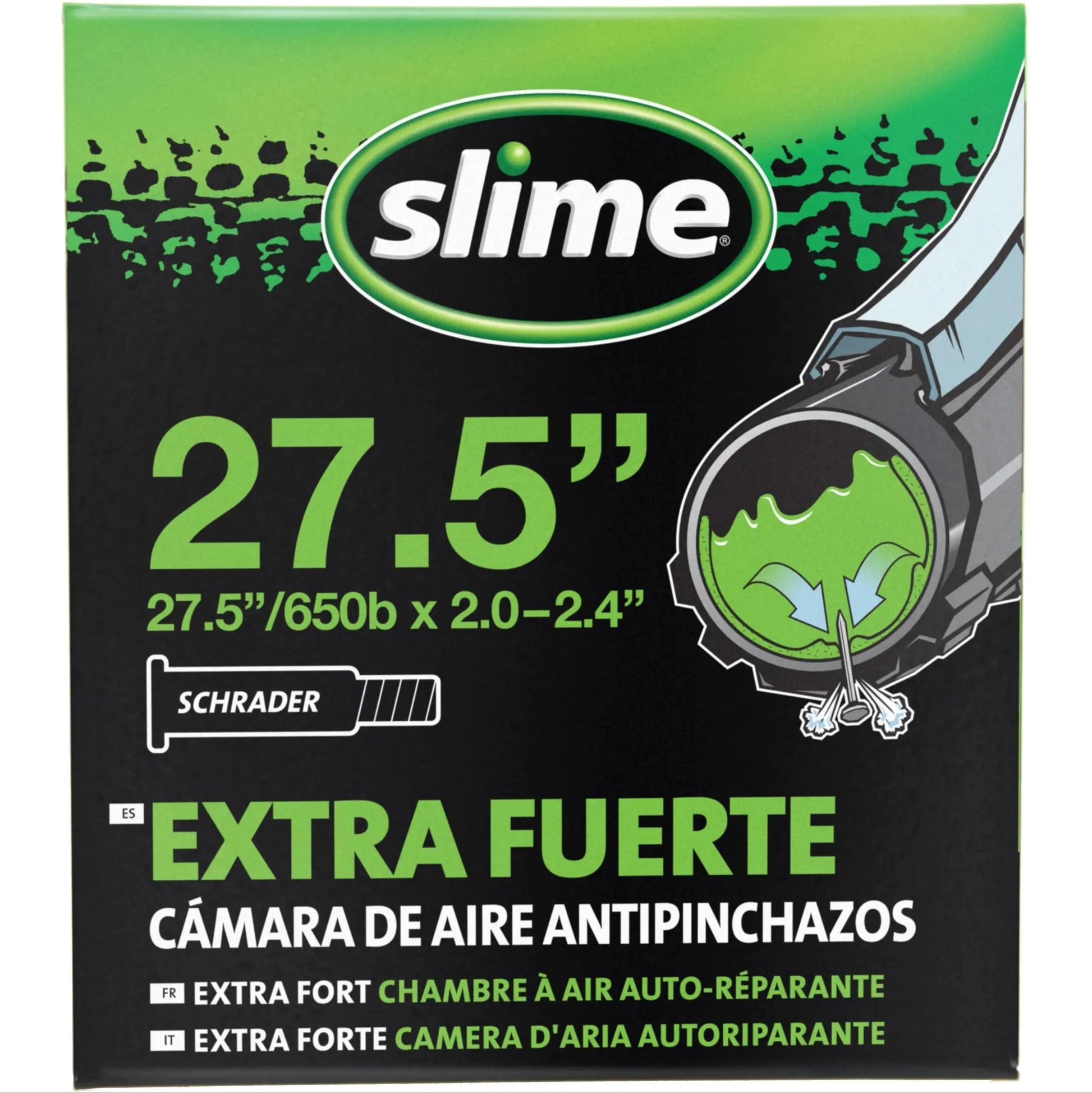 Slime Cámaras Interior de Bicicleta con Sellante de Pinchazos Slime, Sellado Autónomo, Válvula Schrader Deportes Slime Deportes, Herramientas y equipo, Slime SacrificioShop sacrificioshop.com {{ shop.shopifyCountryName }} {{ shop.shopifyProvince }} B017MH6YEO 10.39 Slime Cámaras Interior de Bicicleta con Sellante de Pinchazos Slime, Sellado Autónomo, Válvula Schrader - Default Title