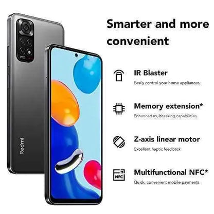 Xiaomi Redmi Note 11 - Smartphone 6GB + 128GB, 6.43" FHD+ DotDisplay, Snapdragon 680, Cuádruple Cámara 50 MP, Dual SIM Inalámbrico Xiaomi Inalámbrico, Móviles y smartphones libres, Xiaomi SacrificioShop sacrificioshop.com Spain A Coruña B088JWTSRD 180.00 Xiaomi Redmi Note 11 - Smartphone 6GB + 128GB, 6.43" FHD+ DotDisplay, Snapdragon 680, Cuádruple Cámara 50 MP, Dual SIM - Default Title