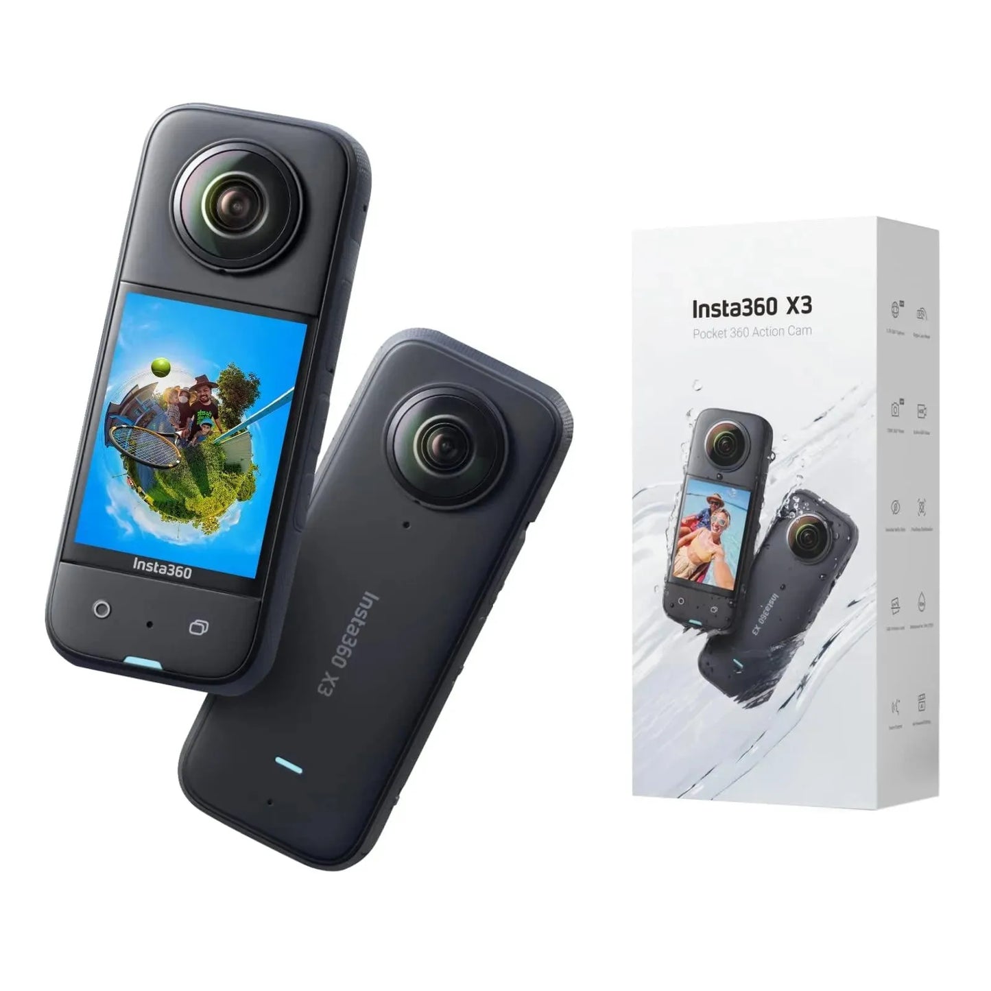 Insta360 X3 - Cámara de acción 360 Resistente al Agua, Sensor de 1/2", 5.7K 360, Fotos 72MP Cámara INSTA360 Cámara, Cámaras deportivas, INSTA360 SacrificioShop sacrificioshop.com Spain A Coruña B0B9H572LC 479.00 Insta360 X3 - Cámara de acción 360 Resistente al Agua, Sensor de 1/2", 5.7K 360, Fotos 72MP - Default Title