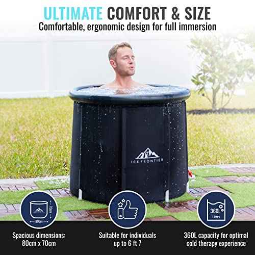 Bañera Premium Portátil para Adultos de Tamaño Grande - Ice Tub Negro para Terapia de Agua Fría Terraza y Jardín Ice Frontier Clásicas, Ice Frontier, Terraza y Jardín SacrificioShop sacrificioshop.com {{ shop.shopifyCountryName }} {{ shop.shopifyProvince }} B0BNZ7FN3F 69.99 Bañera Premium Portátil para Adultos de Tamaño Grande - Ice Tub Negro para Terapia de Agua Fría - Default Title