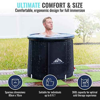 Bañera Premium Portátil para Adultos de Tamaño Grande - Ice Tub Negro para Terapia de Agua Fría Terraza y Jardín Ice Frontier Clásicas, Ice Frontier, Terraza y Jardín SacrificioShop sacrificioshop.com {{ shop.shopifyCountryName }} {{ shop.shopifyProvince }} B0BNZ7FN3F 69.99 Bañera Premium Portátil para Adultos de Tamaño Grande - Ice Tub Negro para Terapia de Agua Fría - Default Title