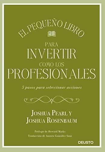 El pequeño libro para invertir como los profesionales: 5 pasos para seleccionar acciones Libro Deusto Deusto, Economía, Libro SacrificioShop sacrificioshop.com {{ shop.shopifyCountryName }} {{ shop.shopifyProvince }} 8423433811 16.10 El pequeño libro para invertir como los profesionales: 5 pasos para seleccionar acciones - Default Title