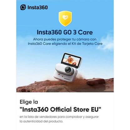 Insta360 GO 3 (64 GB) con Pegatinas Oficiales - Cámara de acción pequeña y Ligera, portátil y versátil Cámara Insta360 Cámara, Cámaras deportivas, Insta360 SacrificioShop sacrificioshop.com {{ shop.shopifyCountryName }} {{ shop.shopifyProvince }} B0C8MVJF3K 359.99 Insta360 GO 3 (64 GB) con Pegatinas Oficiales - Cámara de acción pequeña y Ligera, portátil y versátil - Default Title