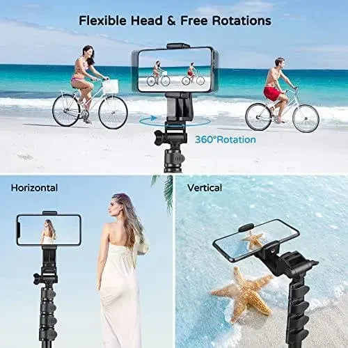 JOILCAN Tripode para Movil, 177,8 cm Profesional Estable Aluminio con Control Remoto & Teléfono Soporte，Extensible Palo Selfie Electrónica JOILCAN Electrónica, JOILCAN, Trípodes SacrificioShop sacrificioshop.com {{ shop.shopifyCountryName }} {{ shop.shopifyProvince }} B09P7ZYMY2 22.98 JOILCAN Tripode para Movil, 177,8 cm Profesional Estable Aluminio con Control Remoto & Teléfono Soporte，Extensible Palo Selfie - Default Title