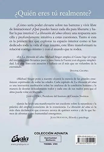 La Liberación Del Alma: El viaje más allá de ti mismo (Advaita) Libro Gaia Ediciones Gaia Ediciones, Libro, Religión SacrificioShop sacrificioshop.com {{ shop.shopifyCountryName }} {{ shop.shopifyProvince }} 8484455114 11.40 La Liberación Del Alma: El viaje más allá de ti mismo (Advaita) - Default Title