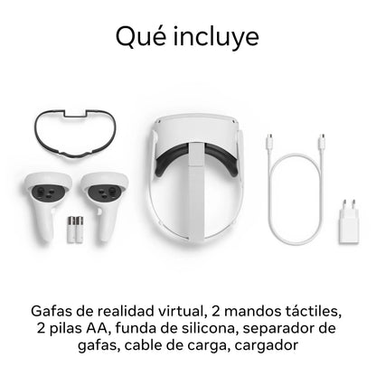 Meta Quest 2 - Gafas de realidad virtual avanzada, todo en uno, 128 GB Videojuegos Meta Quest Auriculares, Meta Quest, Videojuegos SacrificioShop sacrificioshop.com {{ shop.shopifyCountryName }} {{ shop.shopifyProvince }} B08QDQK9GL 549.00 Meta Quest 2 - Gafas de realidad virtual avanzada, todo en uno, 128 GB - Default Title