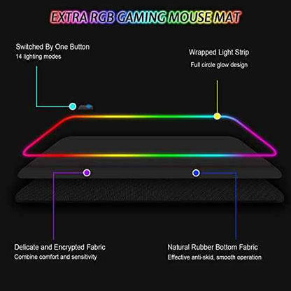 Realky Alfombrilla de Ratón RGB, Alfombrilla Ratón LED 14 Efectos de Iluminación, Ratón Gaming para Gamers, PC y Portátil (800×300×4mm) Electrónica Realky Accesorios, Electrónica, Realky SacrificioShop sacrificioshop.com {{ shop.shopifyCountryName }} {{ shop.shopifyProvince }} B09DXZLR1X 18.99 Realky Alfombrilla de Ratón RGB, Alfombrilla Ratón LED 14 Efectos de Iluminación, Ratón Gaming para Gamers, PC y Portátil (800×300×4mm) - Default Title