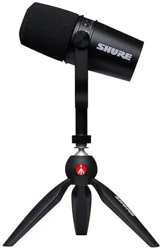 Shure MV7 Micrófono USB con trípode para Realizar podcasts, Grabar, Hacer Streaming y Jugar Instrumentos musicales Shure Instrumentos musicales, Micrófonos dinámicos, Shure SacrificioShop sacrificioshop.com {{ shop.shopifyCountryName }} {{ shop.shopifyProvince }} B0977SPN9R 298.00 Shure MV7 Micrófono USB con trípode para Realizar podcasts, Grabar, Hacer Streaming y Jugar - Default Title